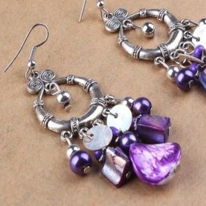 Jewelry - Purple Dangle Earrings Jewelry - Purple Dangle Earrings